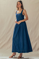 Denim Daydream Maxi Dress