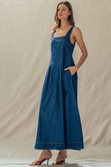 Denim Daydream Maxi Dress
