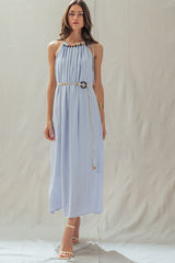 Isla Grace Beaded Halter Maxi (2 Color Ways)