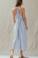 Isla Grace Beaded Halter Maxi (2 Color Ways)