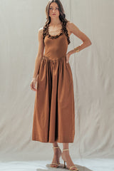 Ruffle Muse Midi Dress