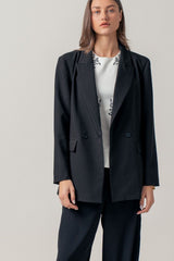 Oversized Double-breasted Blazer