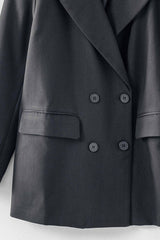 Oversized Double-breasted Blazer