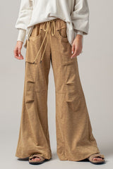 Ultimate Wide-leg Cargo Lounge Pants