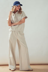Effortless Luxe Wide Leg Pull-On Pants