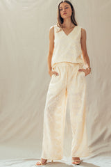 Ivory Embroidered Resort Set