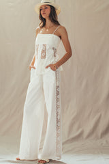Capri Breeze Cami & Wide-Leg Pant Set
