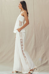 Capri Breeze Cami & Wide-Leg Pant Set