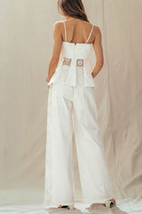 Capri Breeze Cami & Wide-Leg Pant Set
