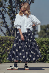 Chic Striped Puff Sleeve Blouse (3 Color Ways)