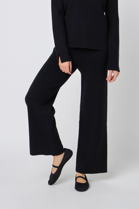 Knit Wide Pants