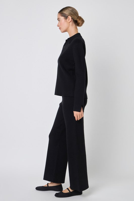 Knit Wide Pants