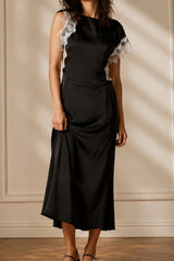 Midnight Lace Elegance Dress