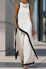 Monaco Contrast Linen Set