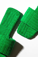 Textured Flat Sandal