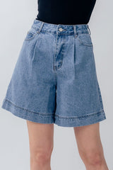 High Waisted Denim Shorts