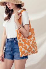 Groovy Knit Tote Bag