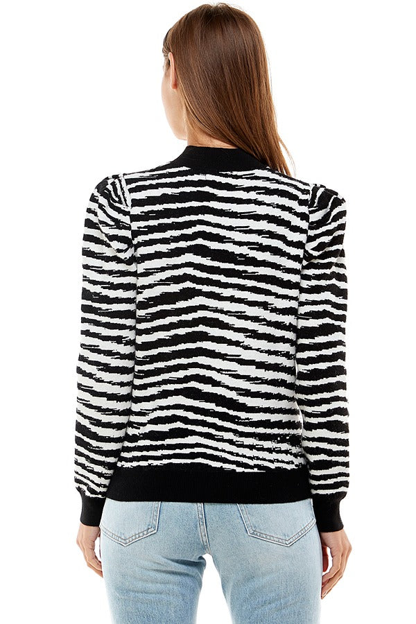 Squared Shoulder Sweater