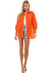 Button Up Shirt (Green, Orange, Purple, Yellow))
