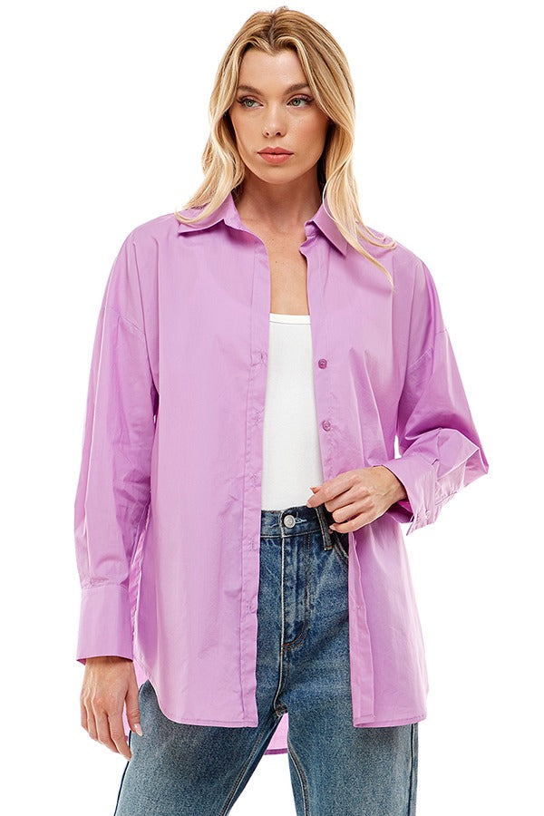 Button Up Shirt (Green, Orange, Purple, Yellow))