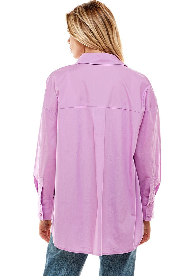 Button Up Shirt (Green, Orange, Purple, Yellow))