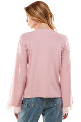 Bell Sleeve Top (Ivory or Poppy)