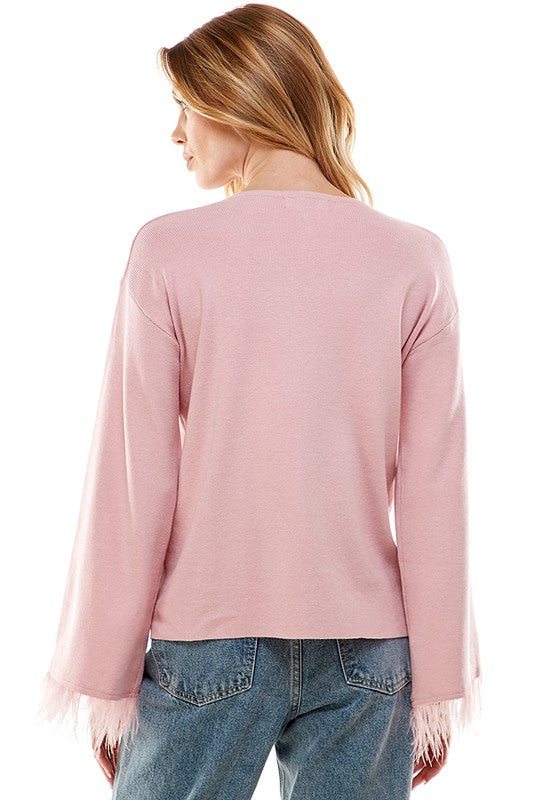 Bell Sleeve Top (Ivory or Poppy)