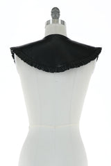 Faux Leather Collar (Black and Brown)