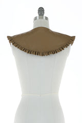 Faux Leather Collar (Black and Brown)