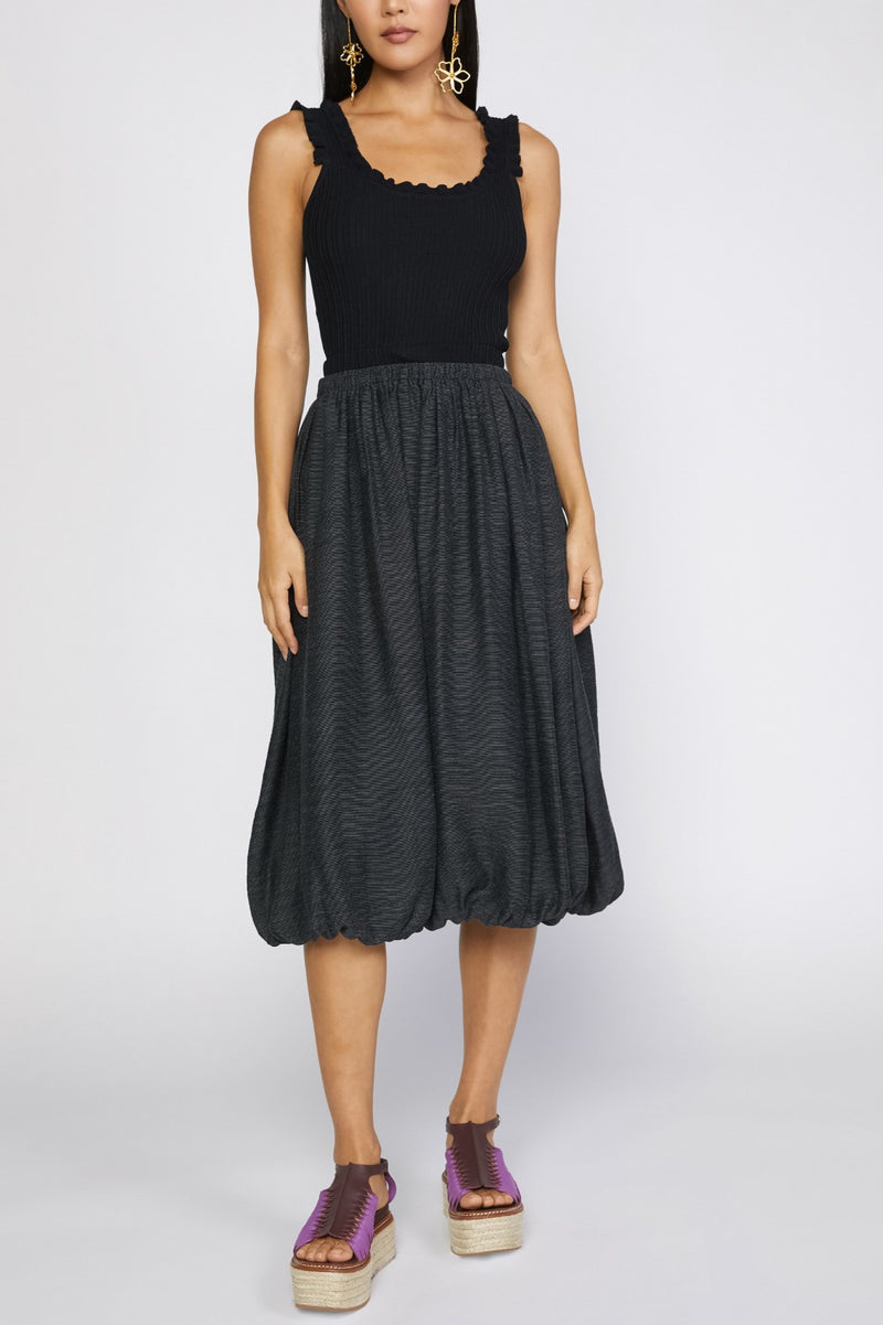 Black Bubble Hem Dress v o g l i o Black Bubble Hem Dress v o g l i o