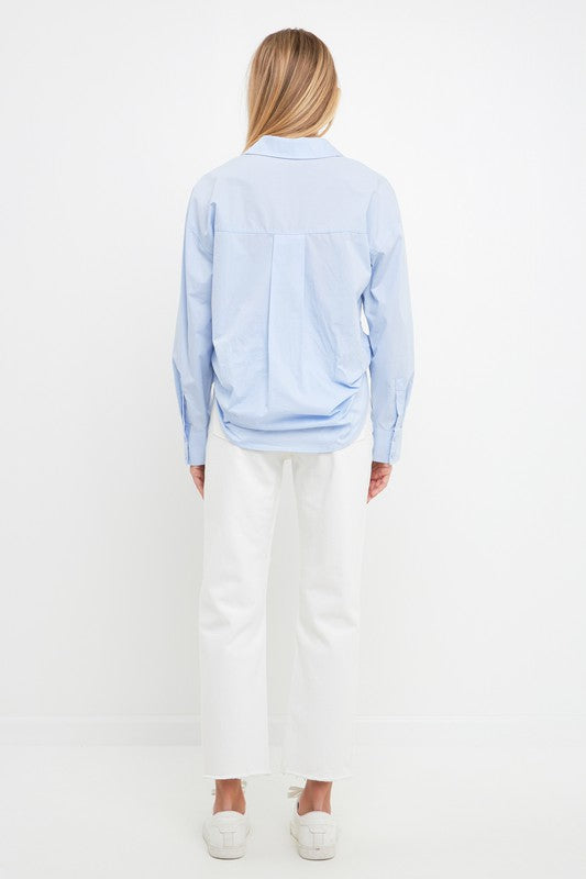 Destroyed White Mom Jeans