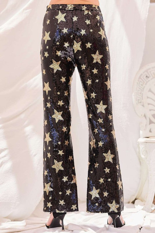 Bell Bottom Star Struck Pants