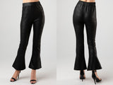 Black Bell Bottom Pant