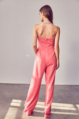 Open Shoulder Jumpsuit