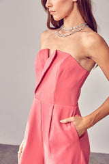 Open Shoulder Jumpsuit