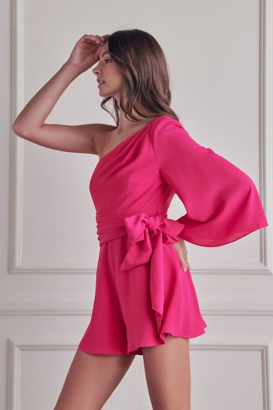 Side Tie Romper