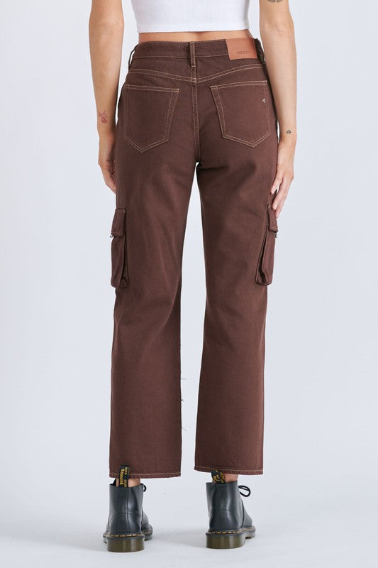 Tracey High Rise Cargo Jeans