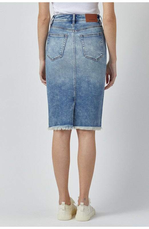Peyton Basic Midi Skirt