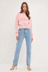 Love Chenille Plush Sweater