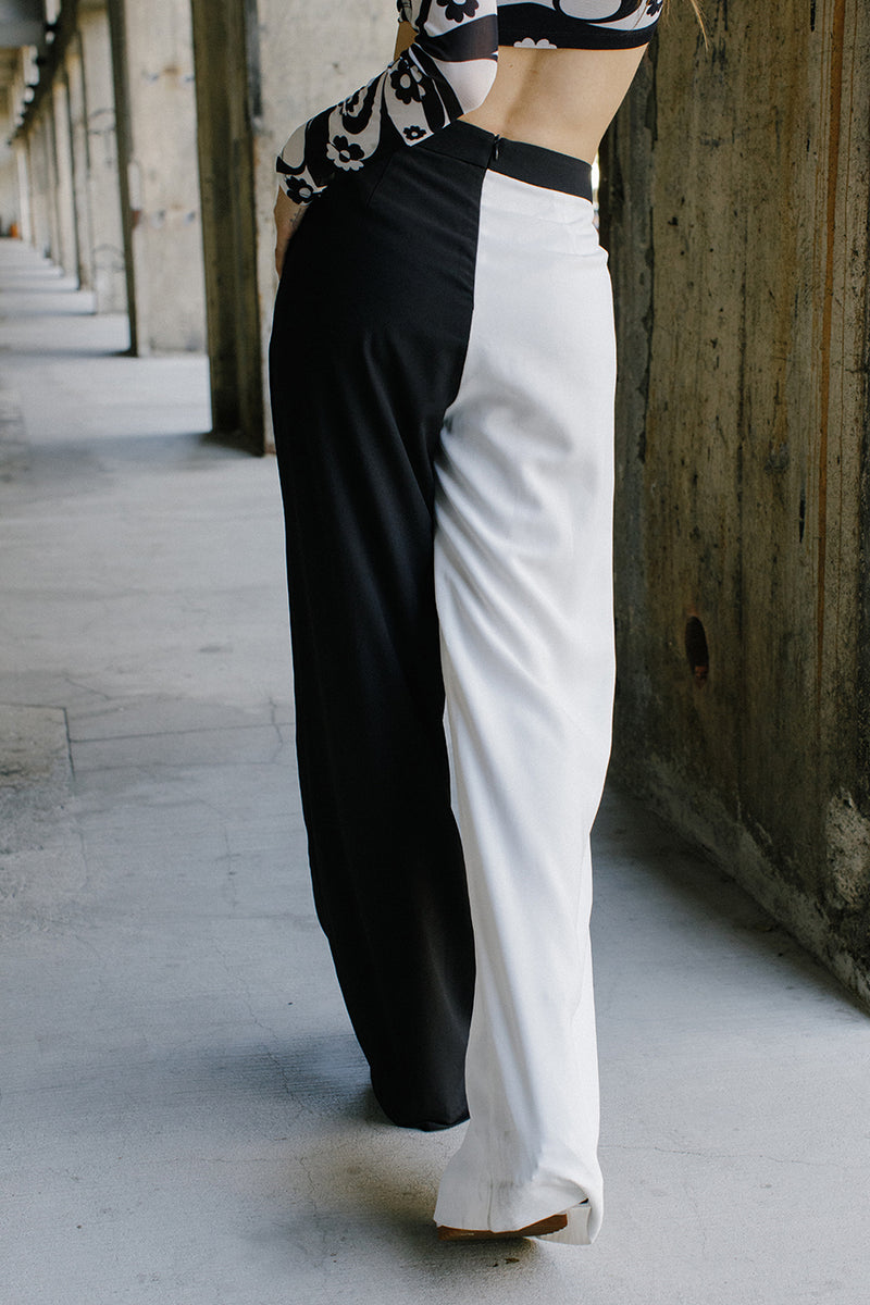 Black And White Pants