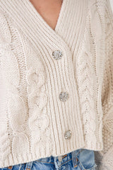 Jewel Button Cardigan