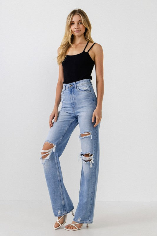 2 Straps Knit Bodysuit (Black or Green)