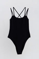 2 Straps Knit Bodysuit (Black or Green)