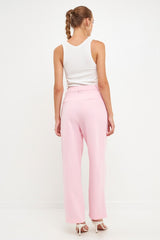 Pink Suit Trousers