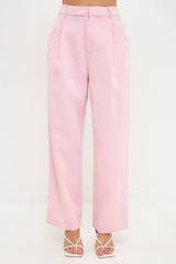 Pink Suit Trousers