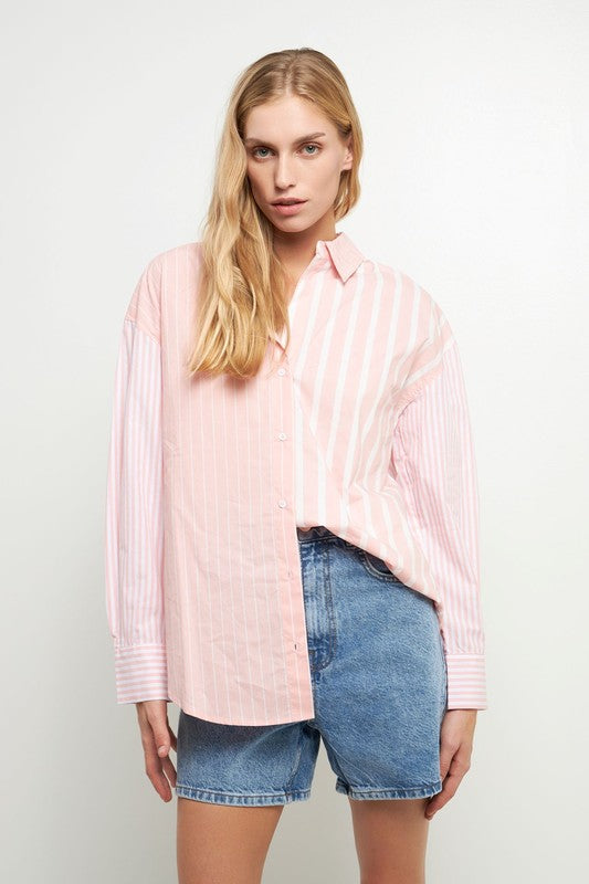 Mixed Stripe Shirt