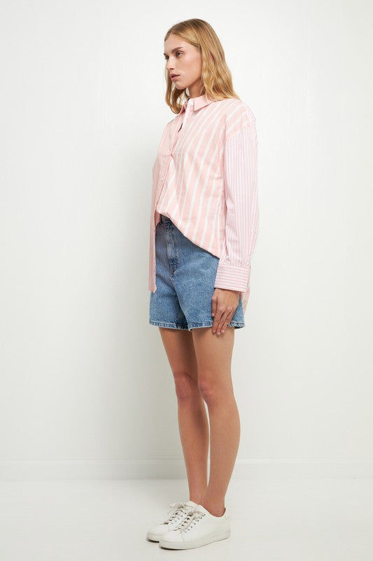 Mixed Stripe Shirt