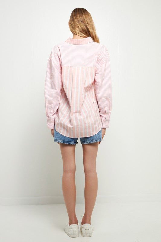 Mixed Stripe Shirt
