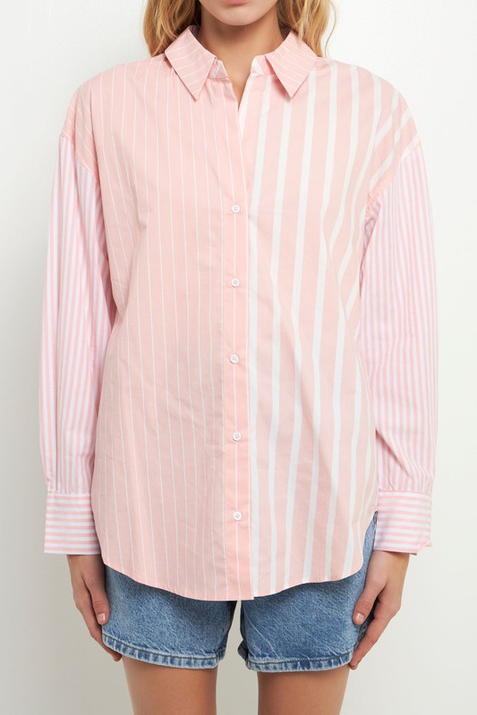 Mixed Stripe Shirt