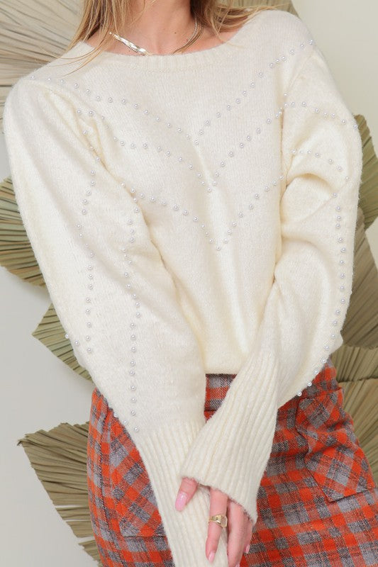 Jewel Pattern Sweater